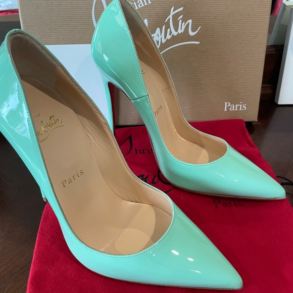 Never Used- Christian Louboutin So Kate Mint 120mm - Picture 11 of 15